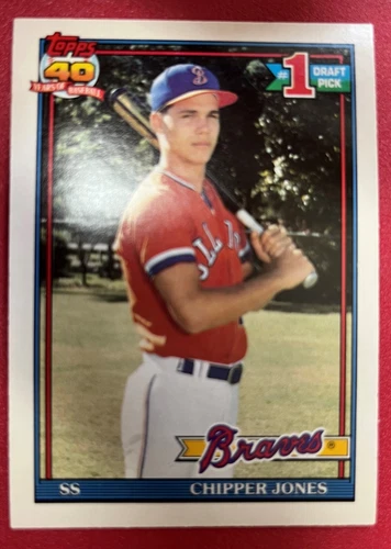 1991 O-Pee-Chee #333 Chipper Jones RC