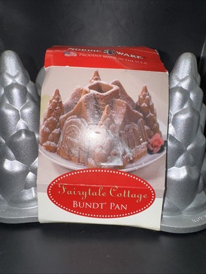 NEW Nordic Ware Fairytale Cottage Bundt Pan - Winter, Princess