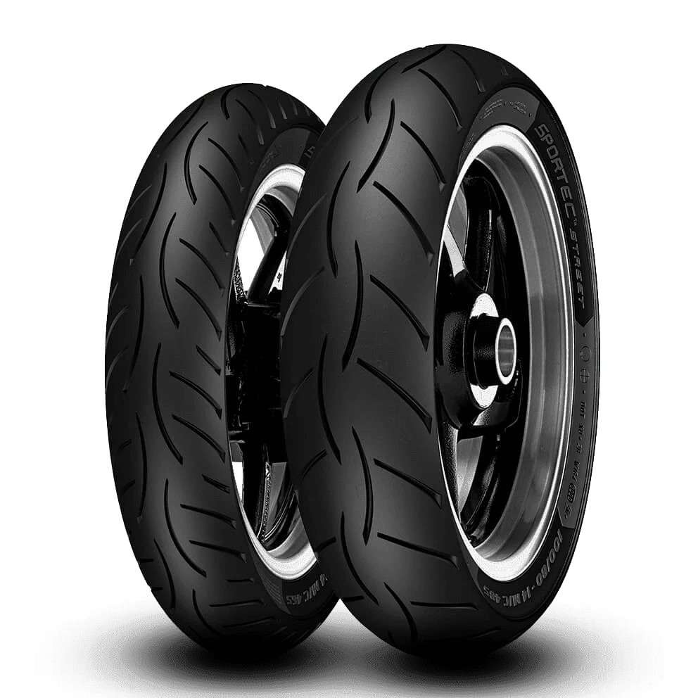 Pneumatico moto scooter METZELER SPORTEC M9 RR 180/55ZR17 73W TL DOT24 ...