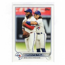 Bo Bichette Vladimir Guerrero Jr. 2022 Topps Toronto Talent #381