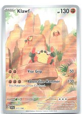 Klawf Illustration Rare SV01: Scarlet & Violet Base Set 217/198 NM Mina Nakai