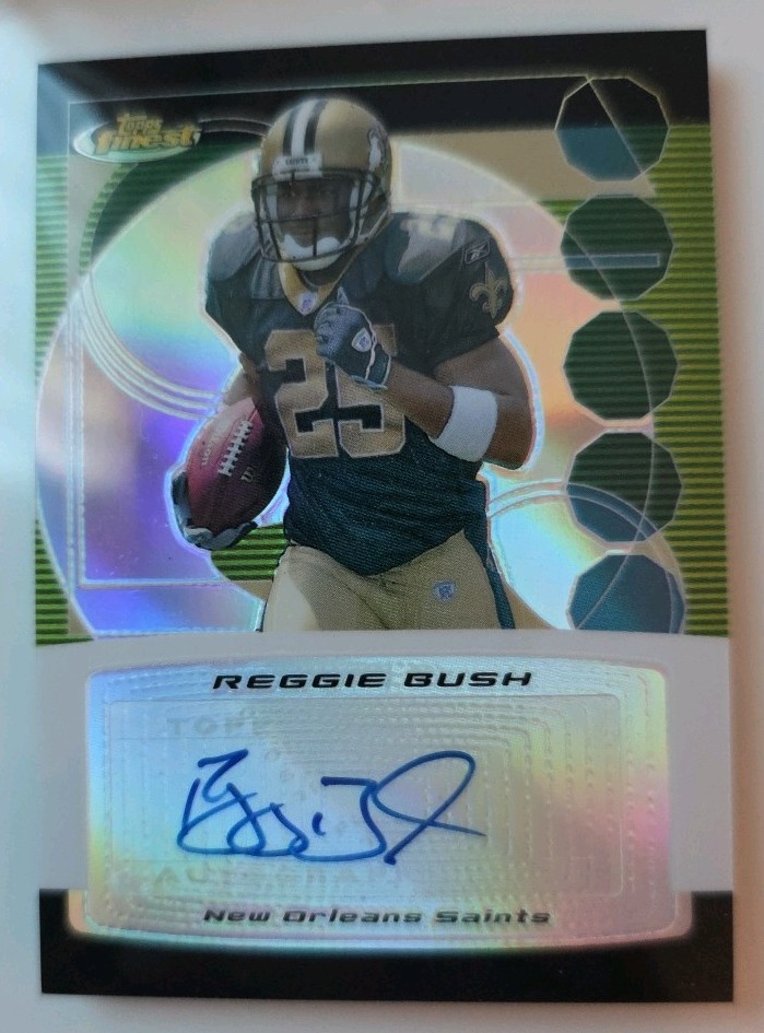 Reggie Bush Finest Autographs #FARB Refractor