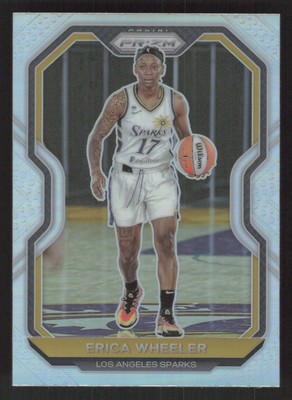2021 Panini Prizm WNBA #45 Erica Wheeler Prizms Silver