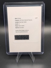 2025 National Treasures Racing - Denny Hamlin - Race Gear Graphs Auto Redemption