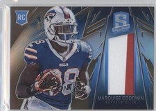 2013 Panini Spectra Materials Blue 32/49 Marquise Goodwin #225 0f8