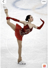 ice figure skating competition dress Gymnastics costume dance Dress dyeing