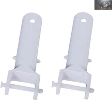 Durable Vacuum Head Handle Replacement Set for Pools - V-Clip & Pin Included