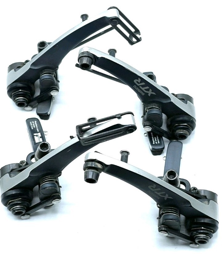 SHIMANO XTR BR-M970 MTB Bike Front + Rear V-brake Set | eBay