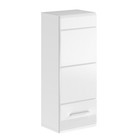 Hängeschrank LINUS - weiß Hochglanz - 30 cm Badschrank Badezimmerschrank