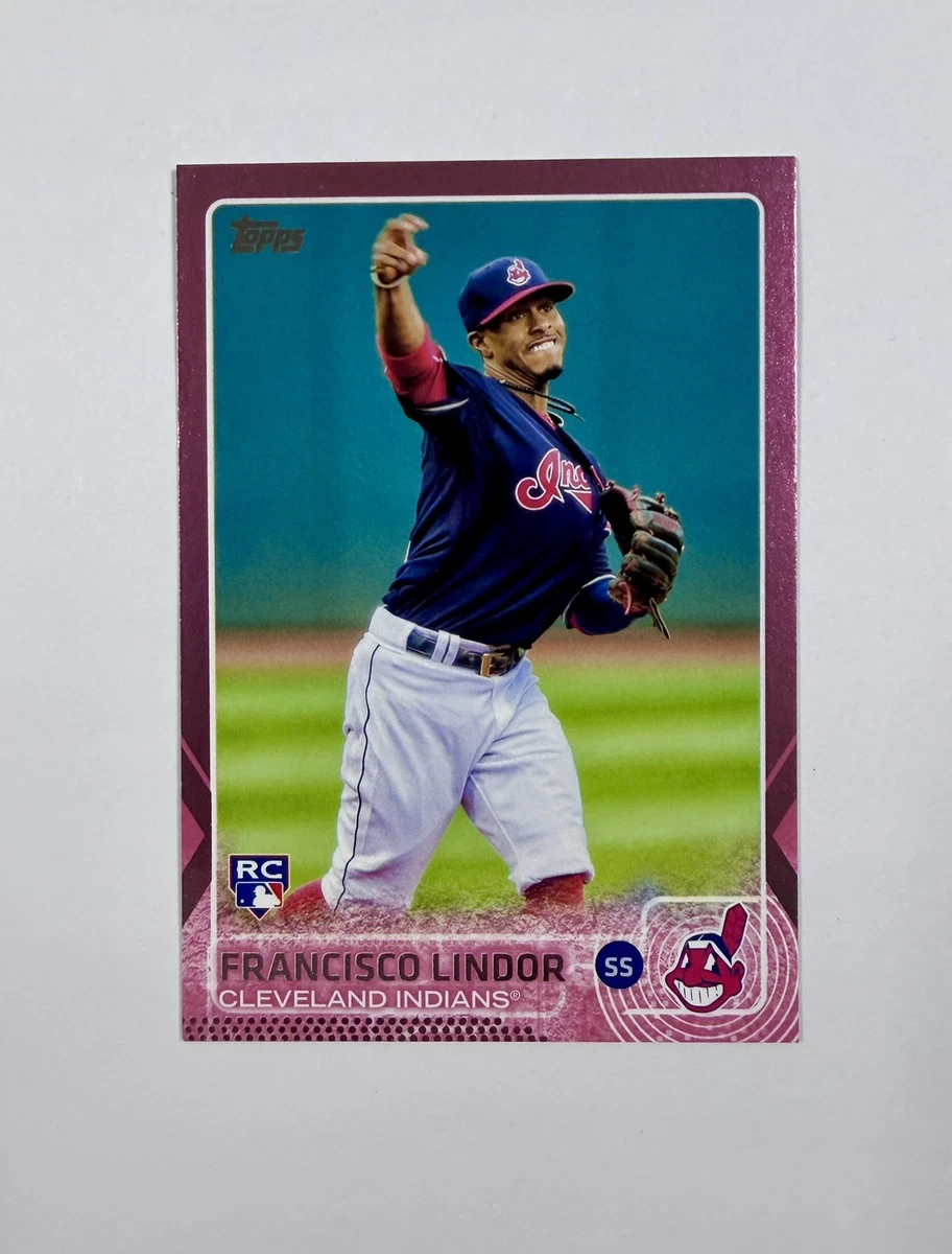 Francisco Lindor Baseball Serial Numbered Sports Trading Cards