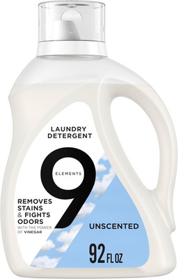 Liquid Laundry Detergent, Unscented, Vinegar Powered, 92 Fl Oz, 1