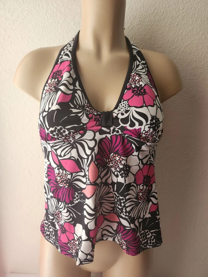 Tankin Topi Jantzen Haulter Talla 12 Multicolor Floral Foto 2 de 4