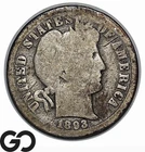 1893-O Barber Dime, New Orleans Mint Issue