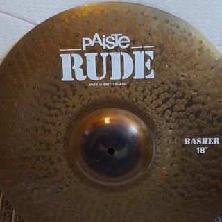 Paiste Rude Basher Crash Becken 18 Zoll Rude Basher 18 Zoll MPN 14008246