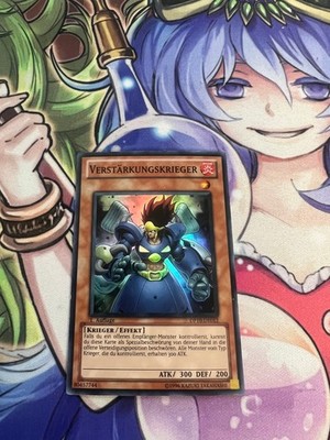 BOOST WARRIOR GERMAN SUPER RARE DP10-EN012 DE012 LIGHT PLAY YUGIOH