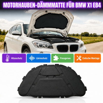 Für BMW X1 E84 2010-2015 Motorhaube Dämmung Dämmmatte Schalldämmmatte