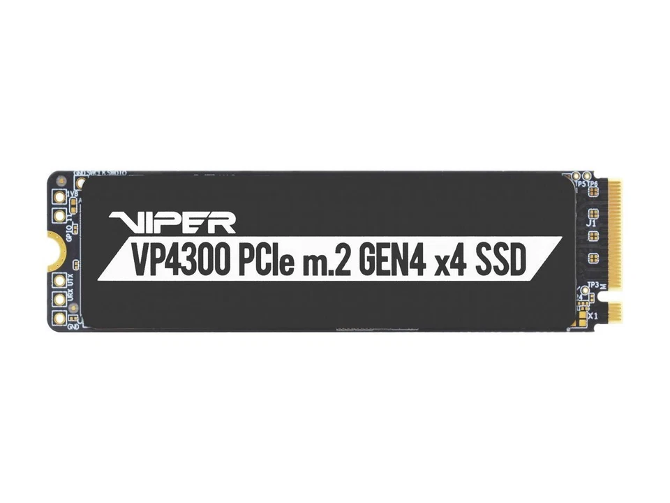 Patriot Viper VP4300 2TB M.2 Gen4 NVMe SSD – DRAM Cache, Heatsink, 7400MB/s, - Image 3 of 4