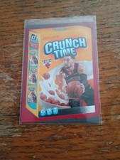 2020-2021 panini donruss basketball crunch time zach Lavine
