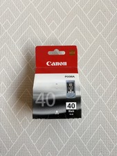Canon PG-40 Ink 16ml Cartridge Genuine Black Pixma MP460 MX310 iP2200 MP160