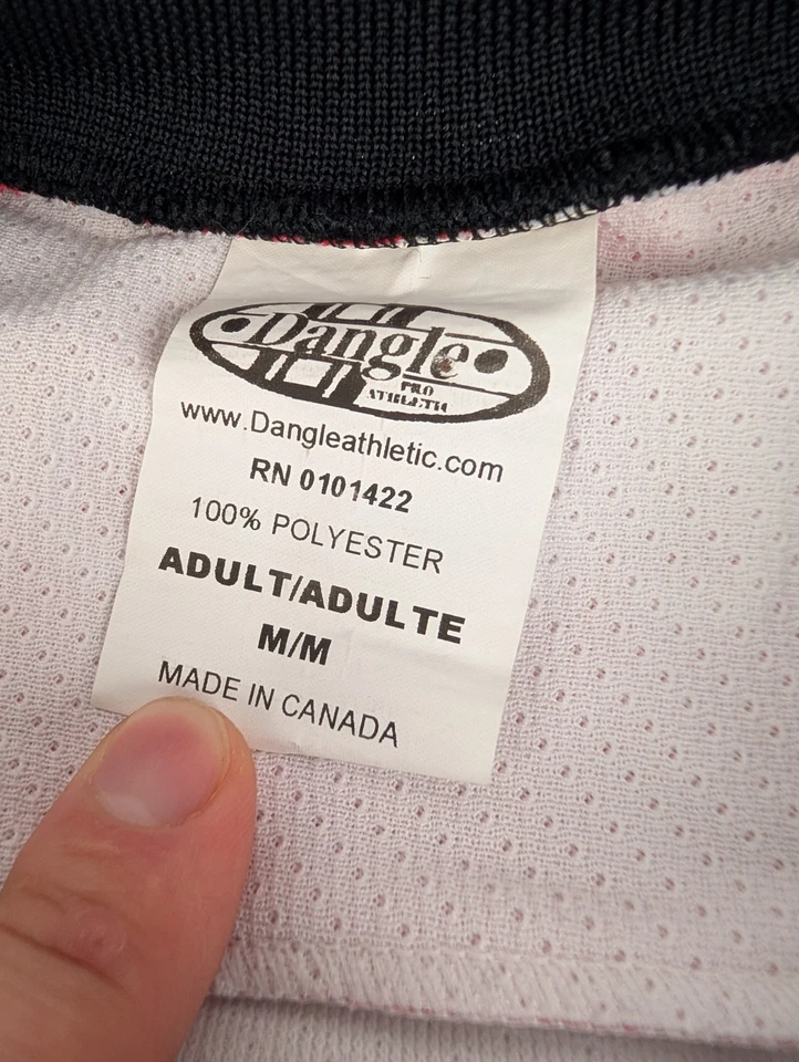 Jersey de hockey rojo blanco para hombre M Reebok AAA Ottawa Nationals #31 Foto 4 de 4