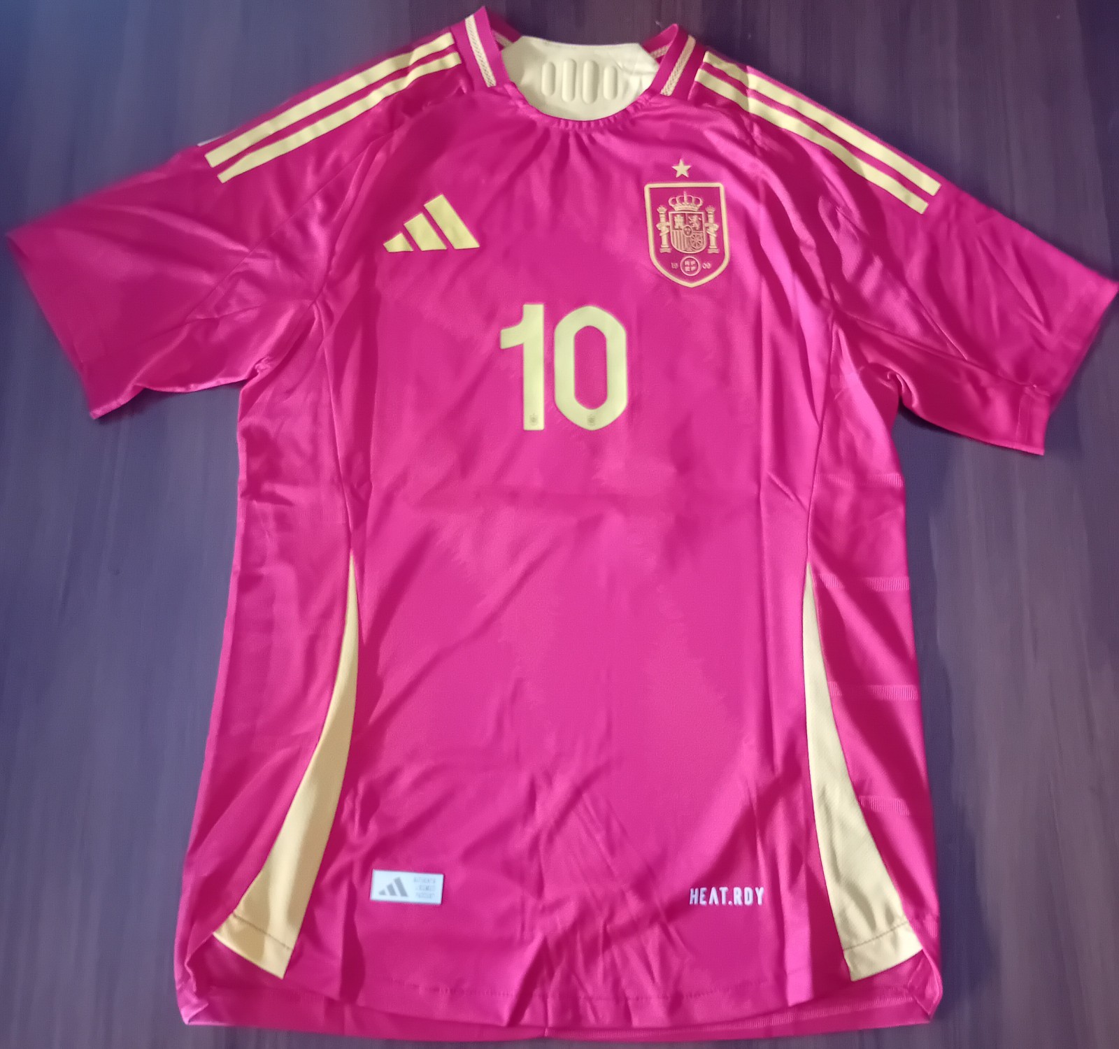 Maglia calcio Spagna Lamine Yamal Taglia L