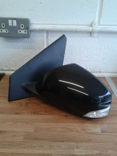 RENAULT MEGANE MK3 N/S PASSENGER SIDE ELECTRIC WING MIRROR BLACK 2011
