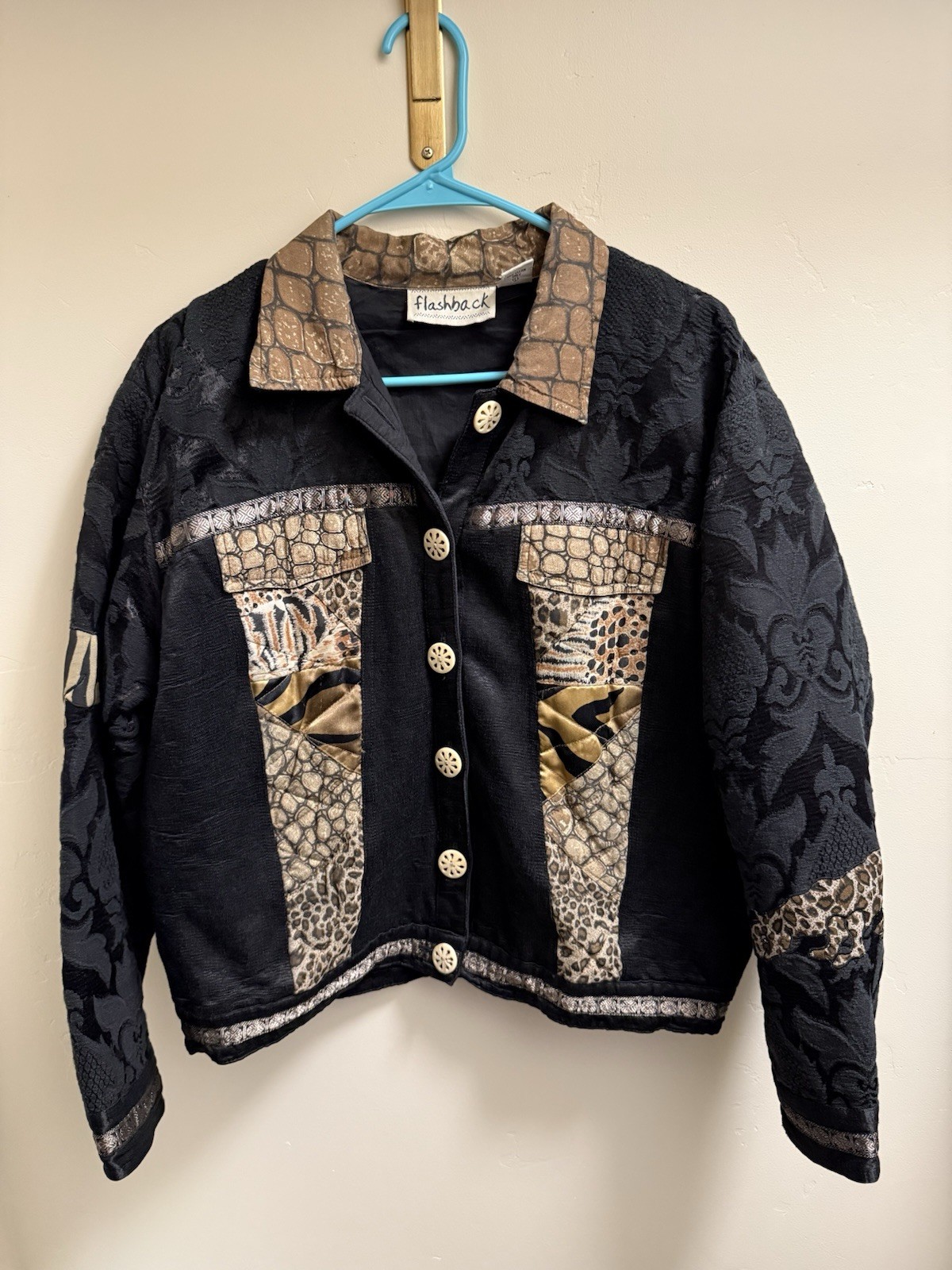 Flashback Women's Animal Print Patchwork Embroide… - image 1