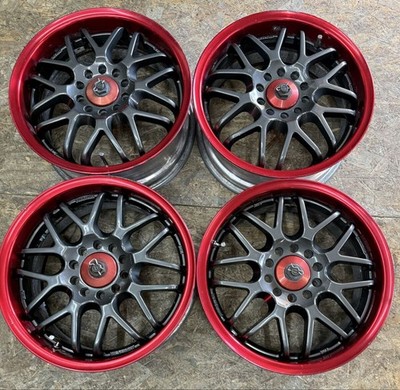 JDM Rare Sparco NS-2 167J+51 PCD114.3 5-lug 5H Wheels for Silvia 180SX No Tires