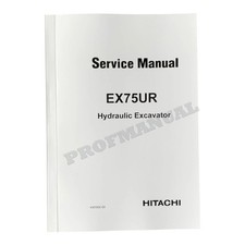 HITACHI EX75UR Excavator Service Manual