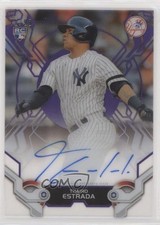 2019 Topps High Tek High Tek Auto Purple 70/99 Thairo Estrada #HTA-TE Auto fl4