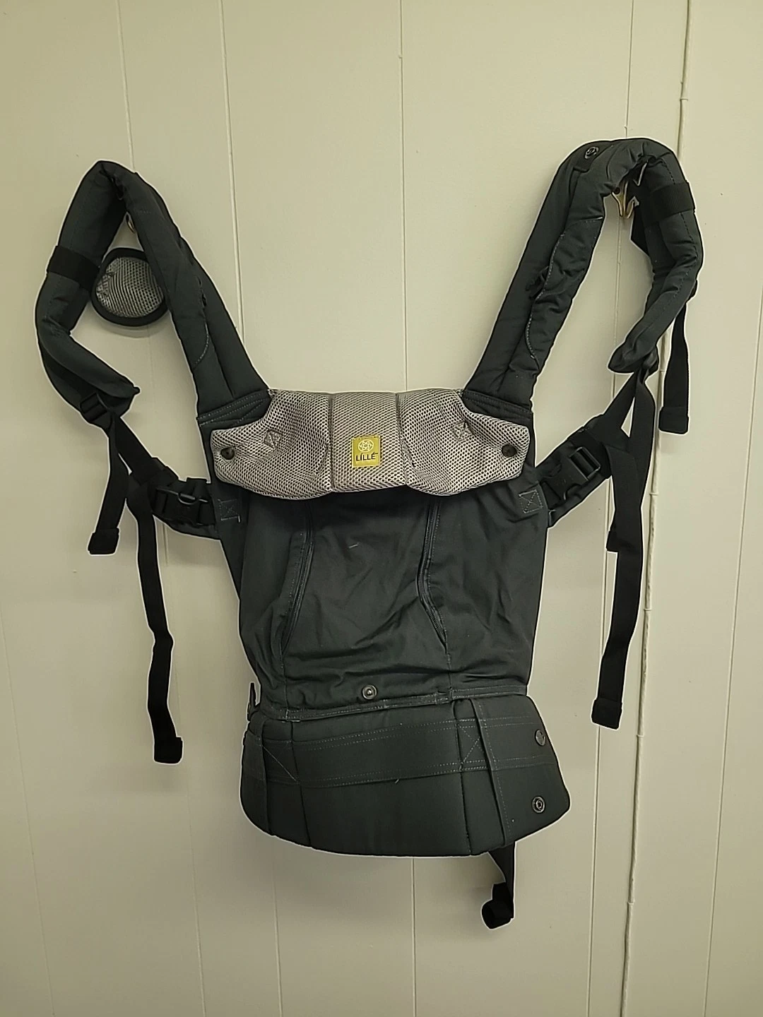 LÍLLÉbaby All Seasons Charcoal Carrier Infant to Toddler with Lumbar Support