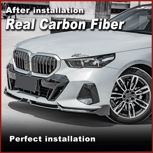 DRY CARBON entradas de aire delanteras ventilación ventilación aire ventilaciones para BMW Serie 5 G60 G68 2023-2025 - Imagen 2 de 9