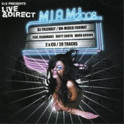 Various Artists Cr2 Presents Live and Direct Miami 2008 (CD) Album
