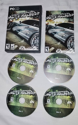 Need for Speed: Most Wanted - 4 Disc Set Complete  (PC CD-ROM 2005)