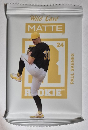 2024 Paul Skenes (AUTO or 1/1 Possible) Rookie Matte Sealed Pack - 1 Card