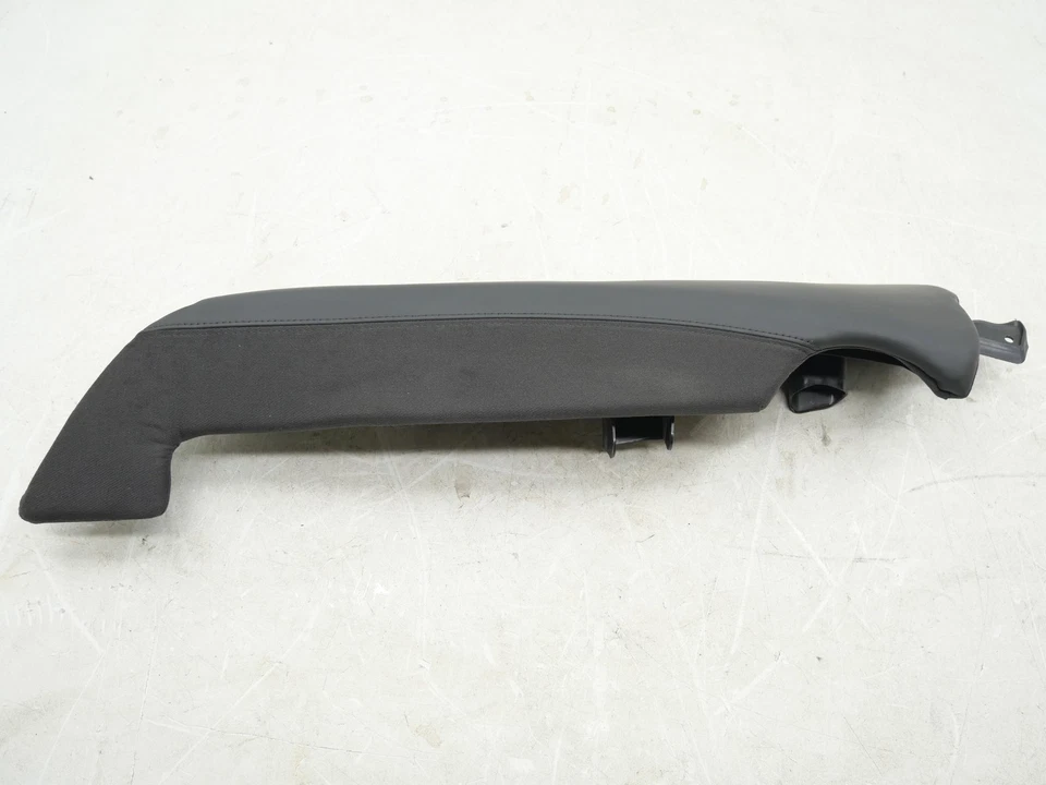 Asiento de pasajero trasero izquierdo usado refuerzo superior negro Audi RS7 C7 2016-2018 OEM Foto 3 de 4