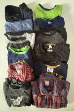 Lot Of 12 Boys RESALE Consignment Bundle: Mixed Sizes Brands M. 4t-10 Shirts.