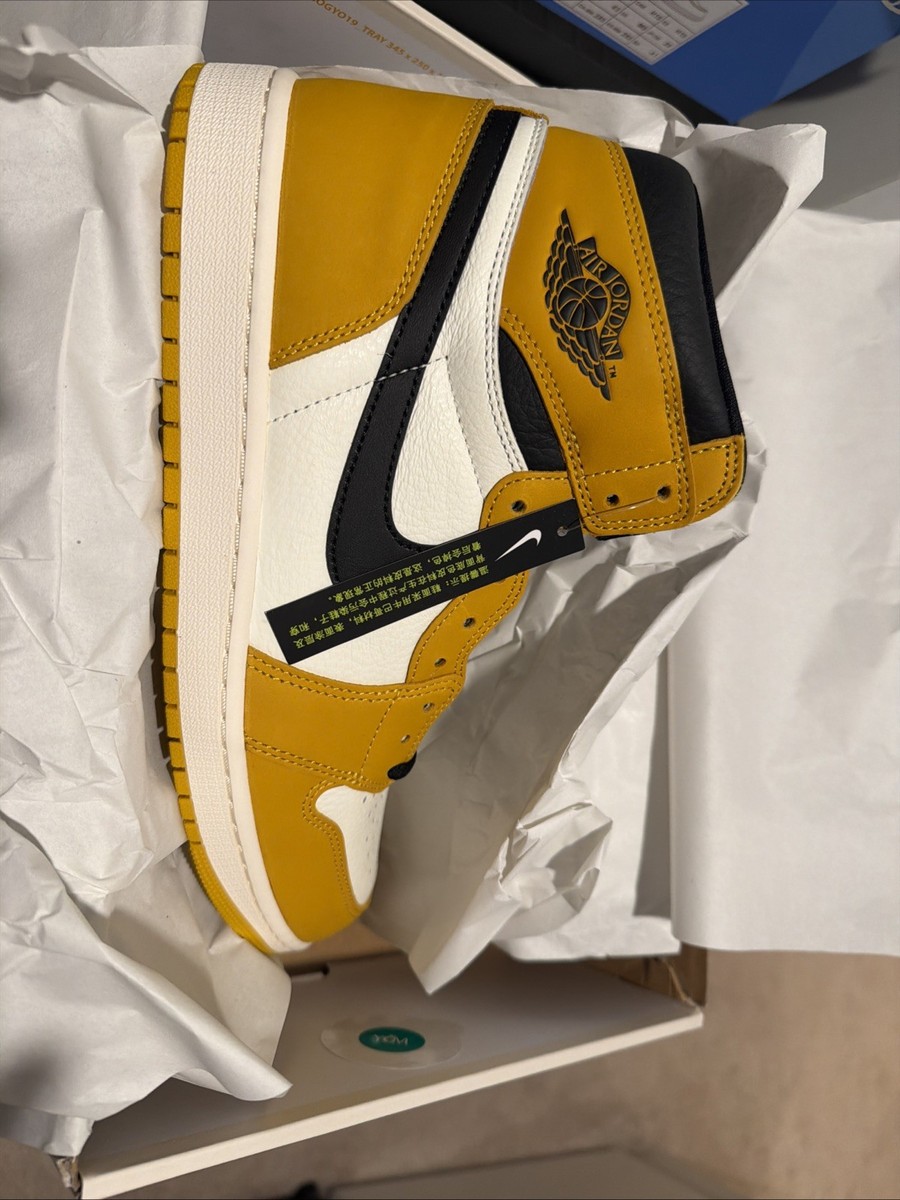 Size 11 - Air Jordan 1 Retro OG High Yellow Ochre for sale online