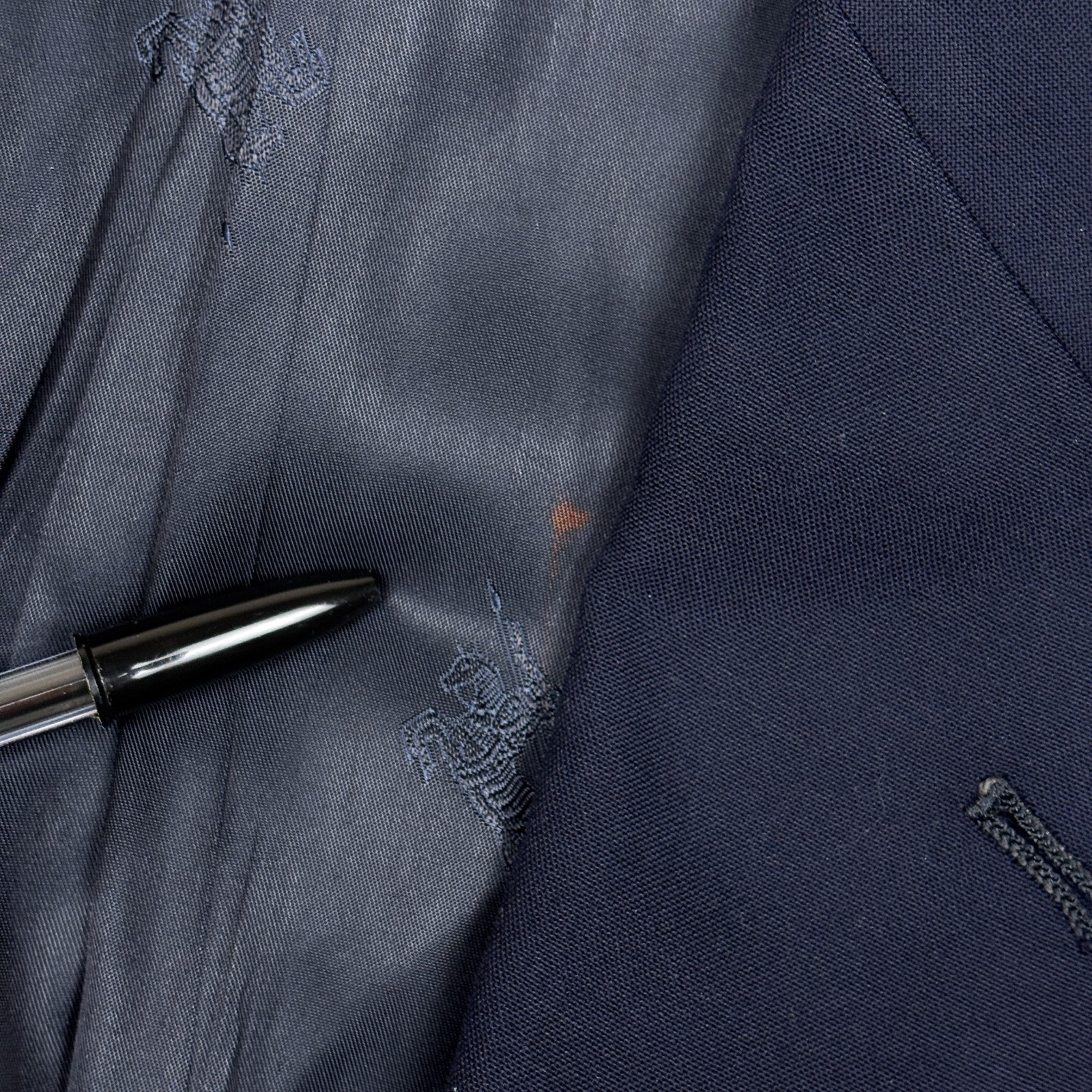 Burberrys Blazer Mens 42R Navy Blue Silver Gold Buttons 100% Wool Jacket Coat thumbnail 12