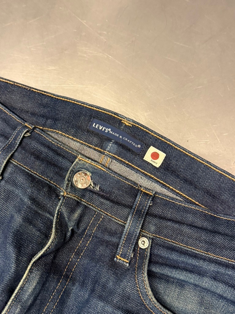 Levi's Made & Crafted big E lot 511 selvedge denim, size 31x32 image 6