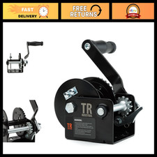 Heavy-duty 600 Lb Trailer Winch Electric Towing Winch For Boats Atvs