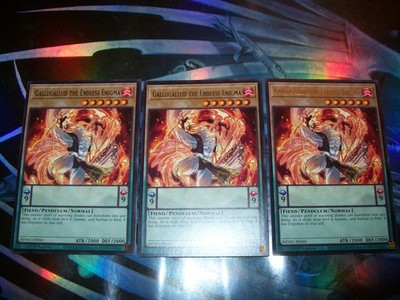 3x Gallugallud the Endless Enigma 1st Edition Rare MZMU-EN041 Yu-Gi-Oh!