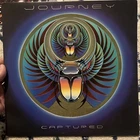 Journey ‎Captured Vinyl 2 LP Record Album 1981 KC2 37016 Columbia w/ Poster