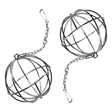  2 Pcs Boule D'alimentation Suspendue Mangeoire À Lapin Jouet Pour