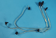 Lot of 4x SuperMicro 23/35/45.5/56cm Right Angle SATA HDD Cables Blue CBL-0186L
