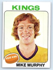 1975-76 Topps #52 Mike Murphy Los Angeles Kings