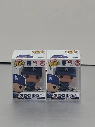 Funko Bitty Pop Shohei Ohtani Dodgers Lot of 2 MLB Mini Figures NEW