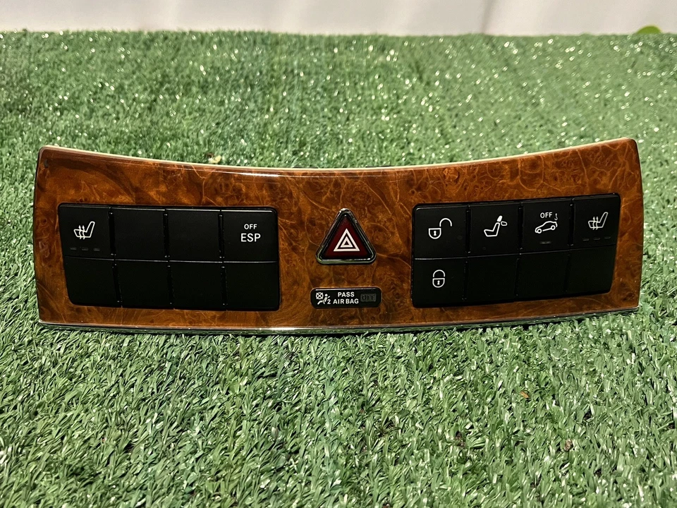 ✅ Interruptor de controle do painel central Mercedes-Benz CLK500 A2096890031 2003-2009 FABRICANTE DE EQUIPAMENTO ORIGINAL - Imagem 2 de 3