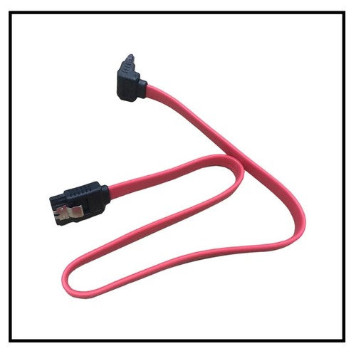 3PCS SATA 45cm Cable Latching Serial ATA II 2 3GB Data Lead & Locking Clips S-S - Picture 5 of 5