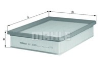 Knecht Mahle Luftfilter Renault LX 2085